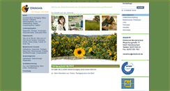 Desktop Screenshot of eifelklinik.de