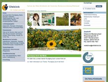 Tablet Screenshot of eifelklinik.de